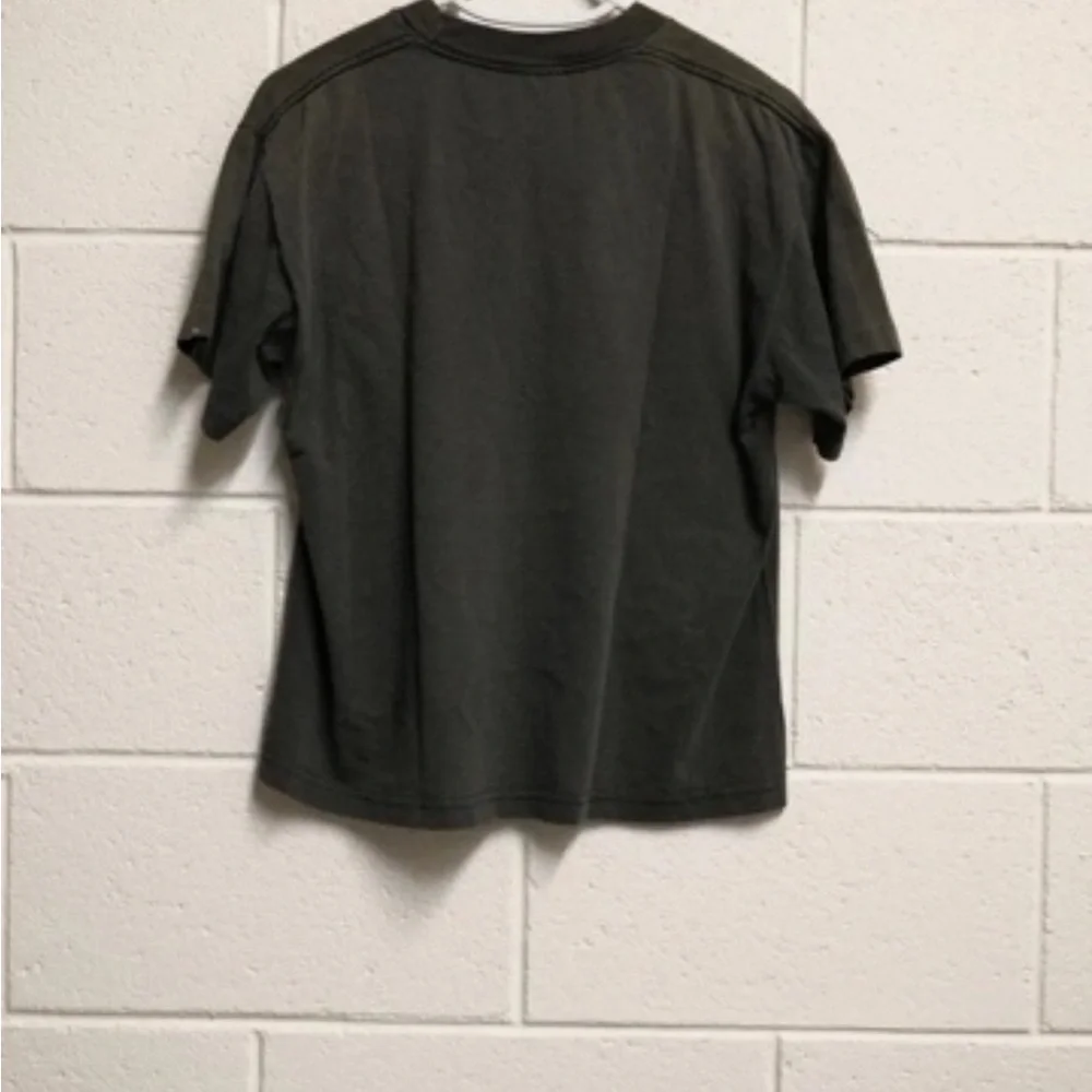 OP Black Short Sleeve Tee with Red Chili Graphic